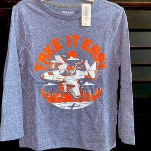 Boys lightweight long sleeve tee shirt